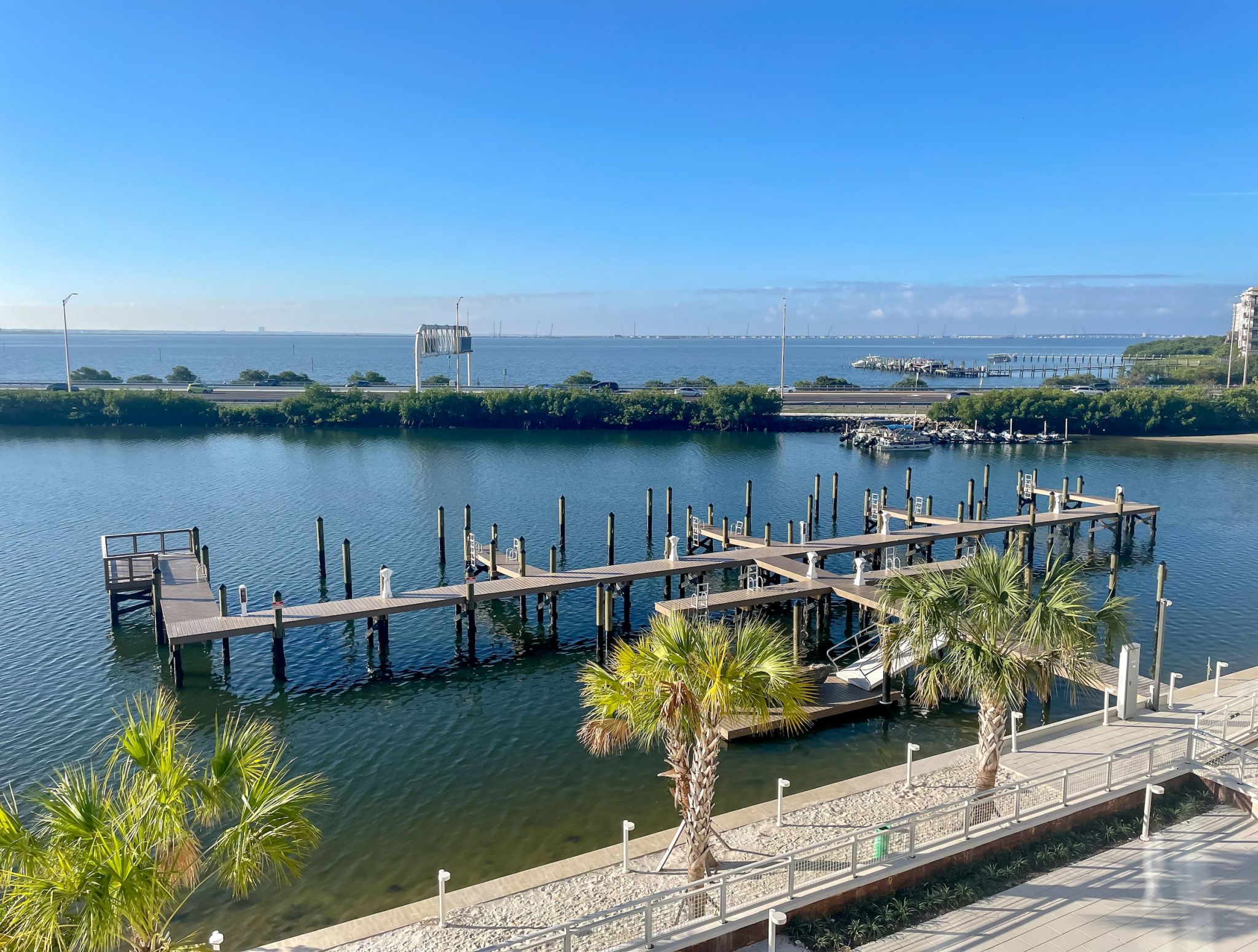 The Emerson Port, a 12 slip boat dock on Tampa Bay
