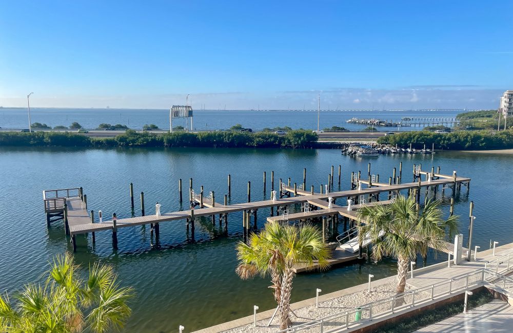 The Emerson Port, a 12 slip boat dock on Tampa Bay